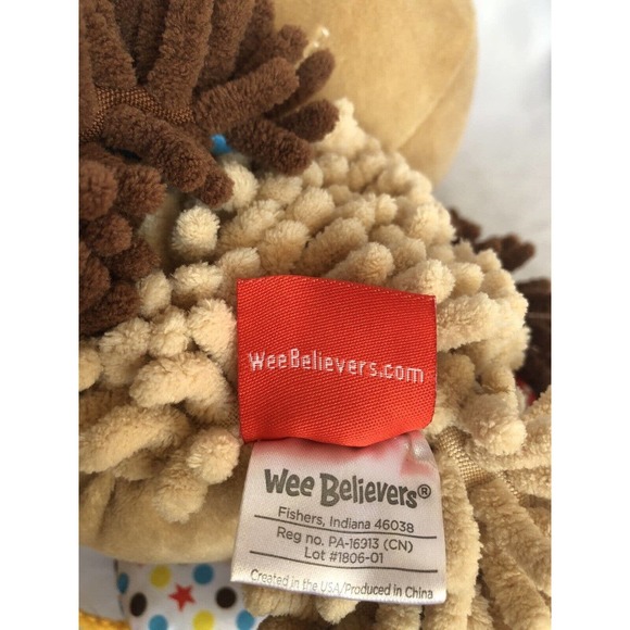 Wee Believers Lil' Prayer Buddy Olivia The Owl Plush Stuffed Animal-PB3 - Picture 15 of 16